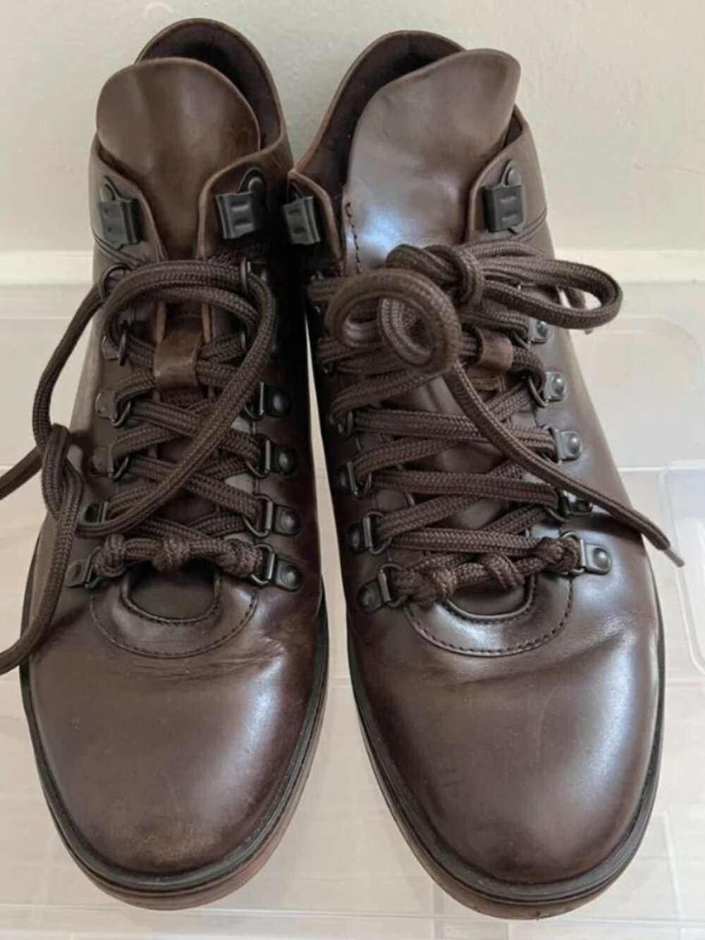 Kenneth Cole NY Mid Leather Sneakers